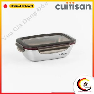 Hộp đựng thực phẩm Cuitisan Flora Rectangle EC7-FS05 dung tích 580ml