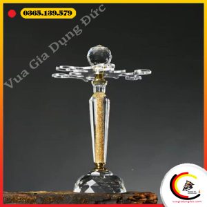 Giá treo ly pha lê sang trọng Elegant Desktop Crystal