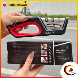 Dụng cụ mài dao/kéo 2 in 1 2Lock Korea