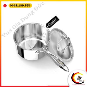 QUÁNH INOX CAO CẤP CIWETE - SAUCEPAN WITH LID 16CM