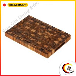 Thớt Gỗ Teak Kiai K001 Nhật Bản (30x20x2,5cm)