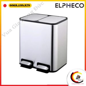 Thùng rác đạp chân đôi Elpheco ELPH7713 loại 40L (20L + 20L)