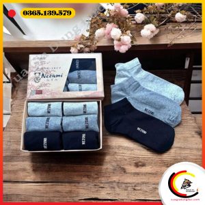 TẤT NEZUMI NHẬT BẢN (CỔ THẤP) - SET 6 ĐÔI