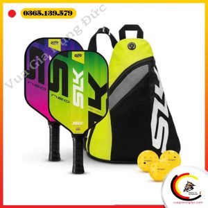 Sét vợt Pickleball 2024 SLK Neo by Selkirk (2 vợt, 1 túi đựng, 3 bóng)