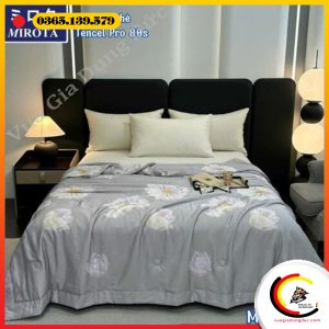 Siêu phẩm CHĂN HÈ TENCEL MIROTA "Lụa tơ tằm"
