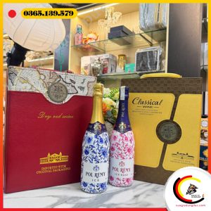Sparkling Pol Remy Ice - Vang Sủi Đẳng Cấp Số 1 Thế Giới (hộp 2 chai kèm túi đỏ)