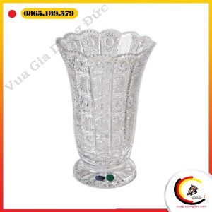 Lọ hoa pha lê Bohemia 25,5cm