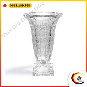 Lọ hoa pha lê mài Bohemia Magma 33cm