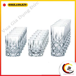 Bộ 18 cốc pha lê Nachtmann Noblesse