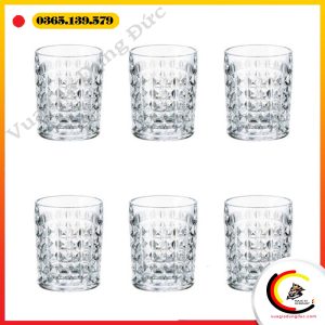 Bộ 6 cốc 230ml Bohemia Diamond