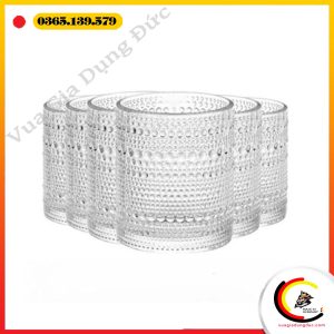 Set 6 chiếc cốc size 295ml (thấp)