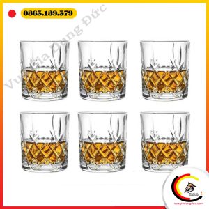 Set 6 cốc Bohemia Brixton Whisky 320ml