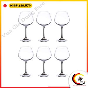Bộ ly vang 6 chiếc Bohemia Viola 570ml