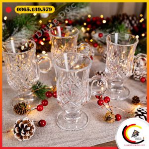 Bộ cốc pha lê Killarney Crystal Trinity Irish 220ml 4 món