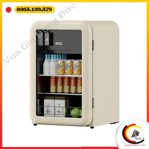 Tủ lạnh Retro HCK 115L (Kem, Cánh kính chống bức xạ)