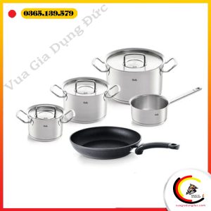 Bộ nồi Fissler Profi Original 5 món vung thép