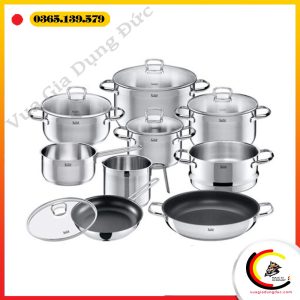 Bộ nồi Silit Toskana 10 món vung kính