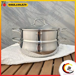 Nồi xửng 2 tầng Chockmen 30cm