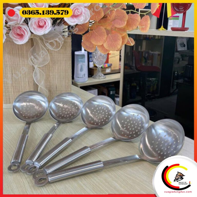 Muôi thủng, muôi vớt lẩu inox Chockmen - Vua Gia Dụng Đức