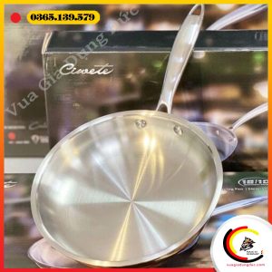 Chảo thép chống dính tự thân Ciwete size 24cm