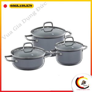 Bộ nồi WMF Fusiontec Essential Kochgeschirr set 3 chiếc