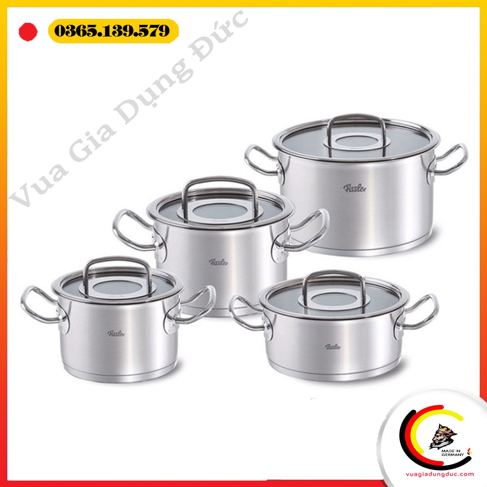 Bộ nồi Fissler Profi set 4 món made in Germany