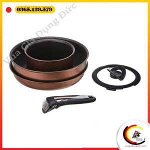 Bộ nồi chảo cán rời Tefal Ingenlo Resource L6759522