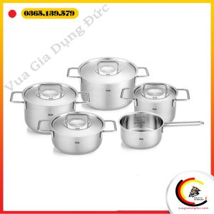 Bộ nồi Fissler Pure Collection 5 món kèm quánh
