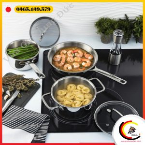 Bộ nồi Berghoff Helix 4 món