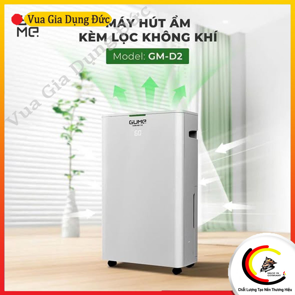 MÁY HÚT ẨM KIÊM LỌC KHÔNG KHÍ GUME GM-D2