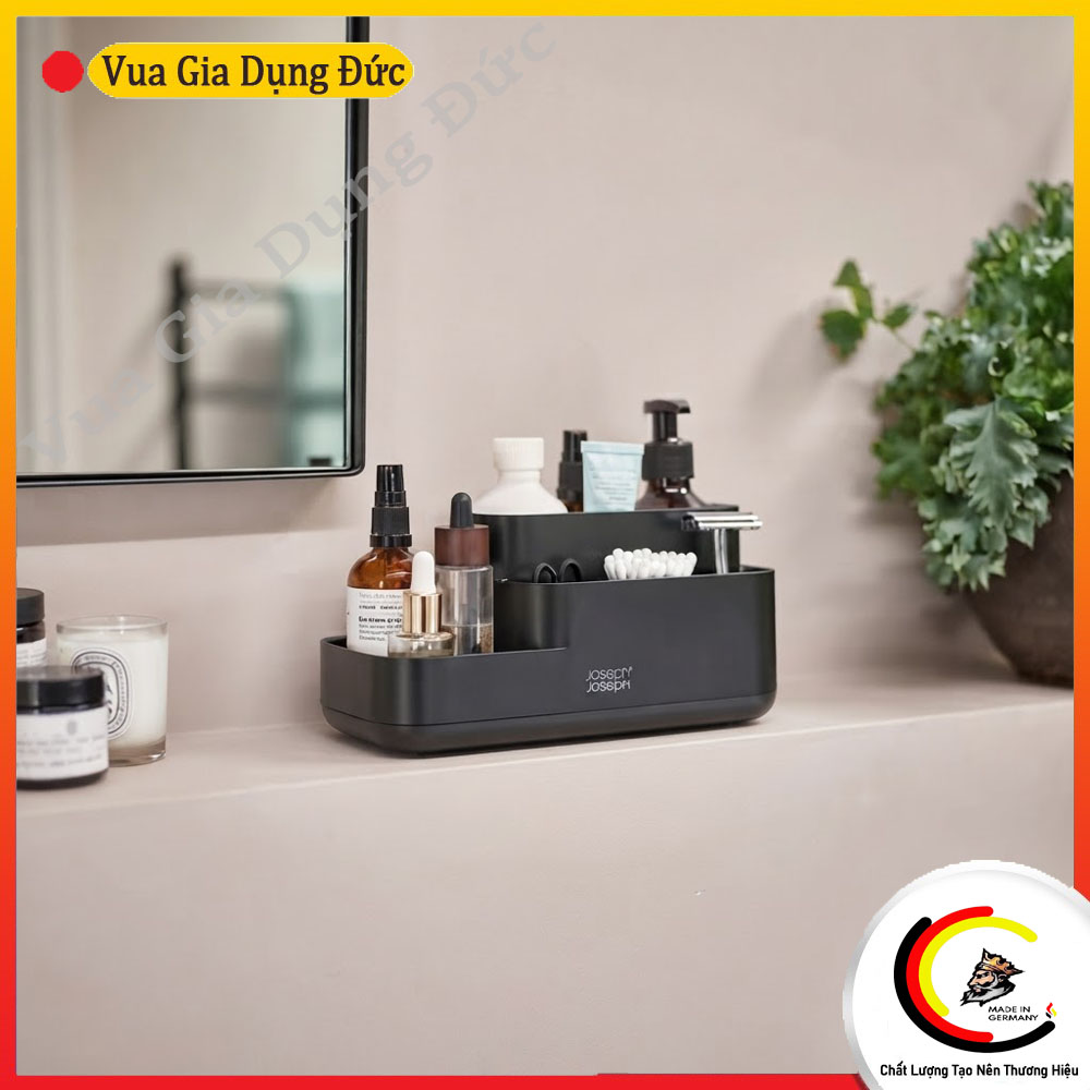 Hộp đựng vật dụng nhà tắm Joseph Joseph 70600 - Màu đen nhám