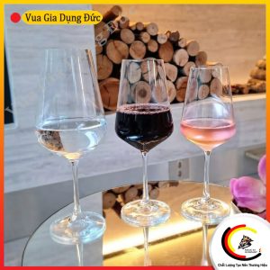 Set 6 ly kèm 1 bình thở Bohemia Sandra