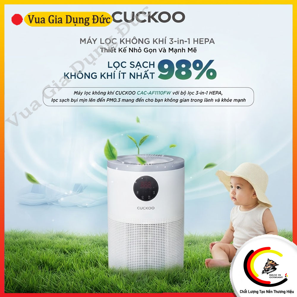 Máy Lọc không khí Cuckoo CAC-AF1110FW/WHCKV