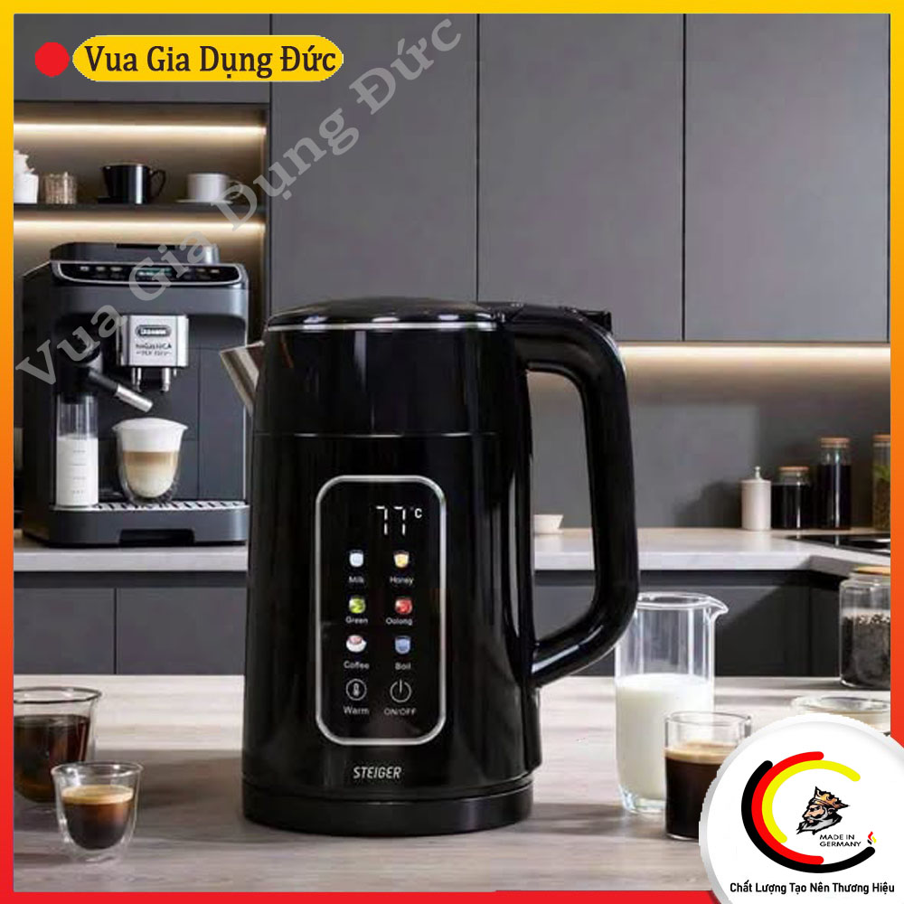 Ấm Siêu Tốc Steiger STEIGER STG9356/G 1,7L