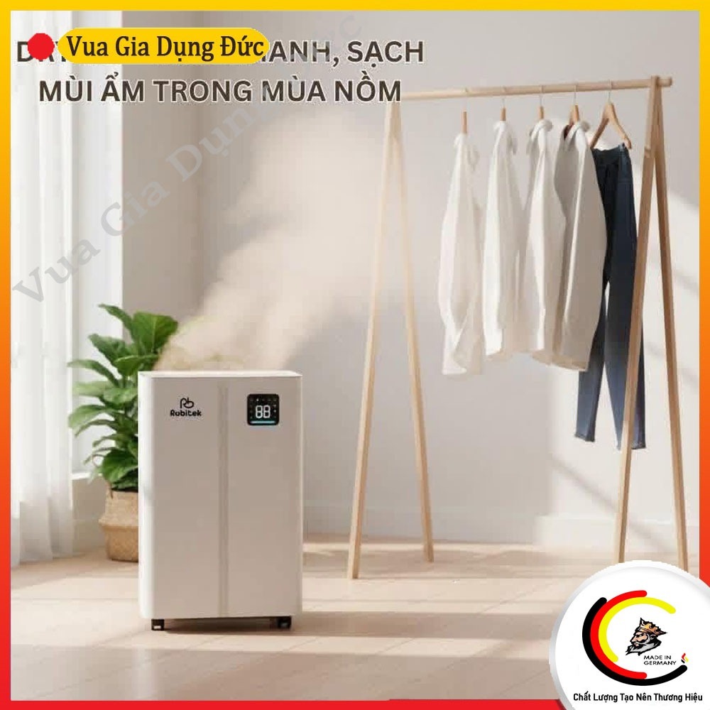 Máy hút ẩm ROBITEK DH25 (phòng dưới 60m²)
