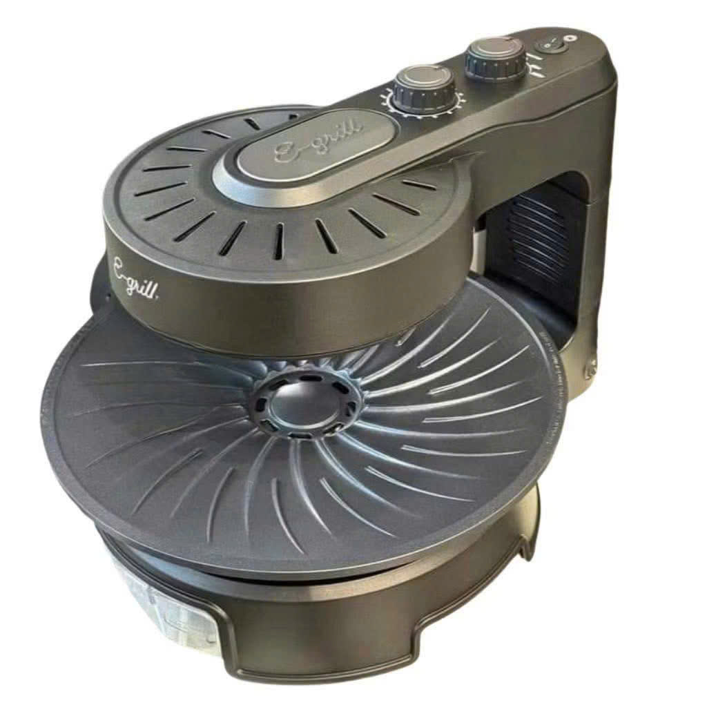 BẾP NƯỚNG QUAY TRÒN KO MÙI, KO KHÓI E-GRILL ĐỨC (BẢN CƠ)